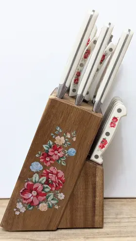 PWS096881814622 THE PIONEER WOMAN Handle Cutlery Knife Set #2