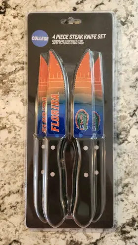 771831108073 THE SPORTS VAULT CORP Ncaa Gators Steak Knives