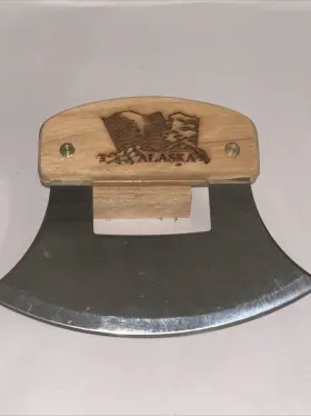 885336605606 THE ULU FACTORY Inupiat Birch Alaska Cutlery #3