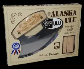 737304333375 THE ULU FACTORY INC Alaska Knife Wood Stand #2