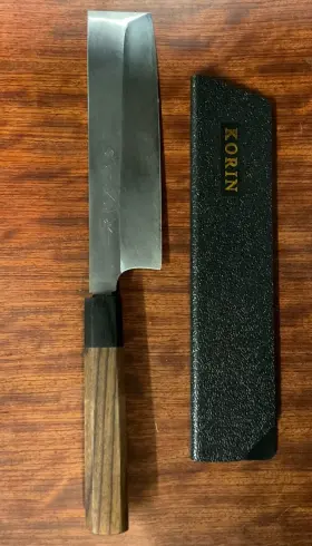 F-903 TOJIRO Shirogami Steel Chefs Deba Knife