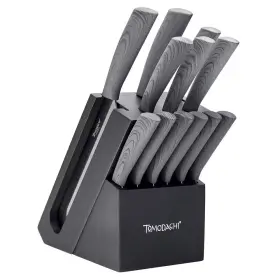 445031834881 TOMODACHI Raintree Ash Steel Knife Block Set