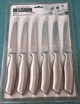 Belgique TOOLS OF THE TRADE Cutlery Steel Knife Set