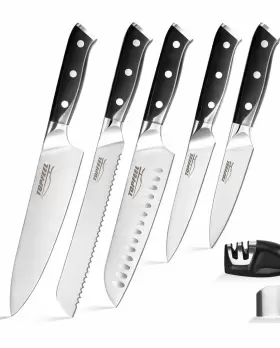 B09X2HRVV8 TOPFEEL Chef Knife Set Kitchen Knives #2