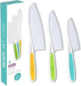 313039066092 TOVLA Kid Safe Knife Set Cooking Educational