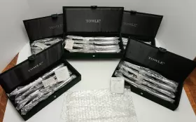 T1362909GR TOWLE Silversmiths Boston Antique Set Steak Knives #2