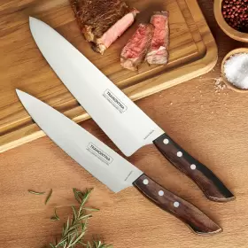 016017147355 TRAMONTINA Chefs Knife Set Grill Tongs Fork #3