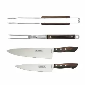 016017147355 TRAMONTINA Chefs Knife Set Grill Tongs Fork