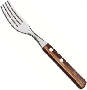 21102 TRAMONTINA Table Fork Dining Kitchen Steel Wood