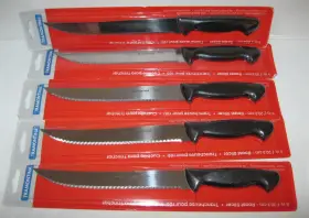 80020-502 TRAMONTINA Roast Slicer Knives Micro Serrated Blade