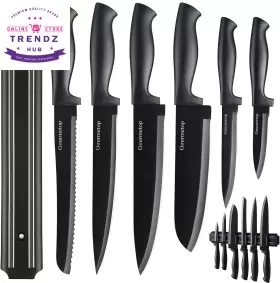 GMTKT01 TRENDZ HUB Kitchen Knife Set Drilling Magnetic Strip