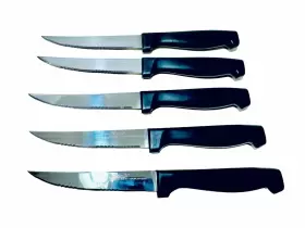 302092 TRISTAR Serrated Steel Stays Sharp Steak Knives