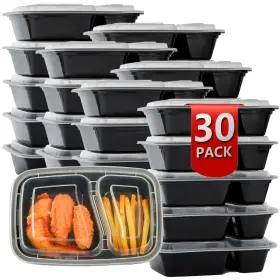 B0DRP2YSZY TROPIPAK Meal Containers Divided Food Storage