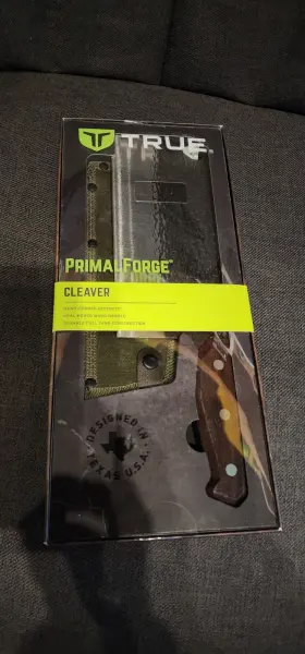 TRU-FXK-1019 TRUE TOOLS BLADES Primalforge Cleaver Knife