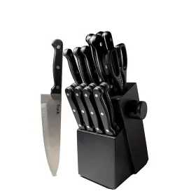 198168510650 TRUEK Kitchen Knife Set Block Sharpener