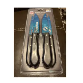 SKNFL17 TSV HOME Miami Dolphins Steak Knife Set Steel