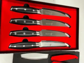970270330777 TUO Hawk Serrated Edge Steak Knife Set #2