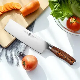 TC0717 TUO Nakiri Knife Vegetable Cleaver Kitchen Knives Chef #3