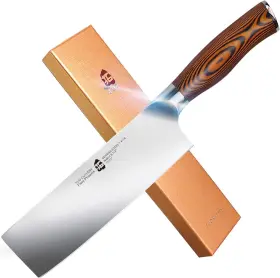 TC0717 TUO Nakiri Knife Vegetable Cleaver Kitchen Knives Chef