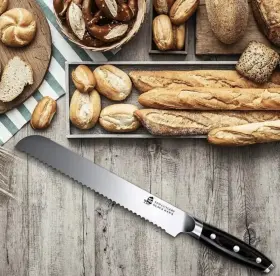 TC1214 TUO Bread Knife Serrated Cutter Cake