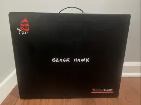 TC1225 TUO Hawk Kitchen Knife Set Wooden Block Box