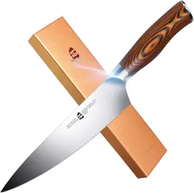 TUO-TC0703 TUO Chef Knife Firey Pheonix High Carbon Steel