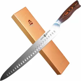 TUO-TC0713 TUO Slicing Knife Granton Carving Knives Hollow