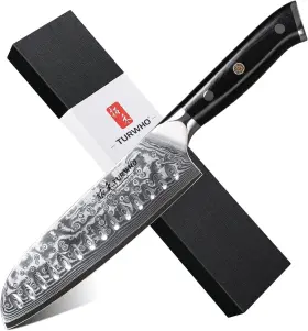 A00003SK7-F036 TURWHO Santoku Knife Classic Damascus