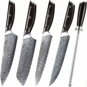 A00011A00012A00013A00014 TURWHO Santoku Bread Slicer Chef