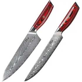 A0001922 TURWHO Chef Knife Kitchen Slicing Carving Damascus