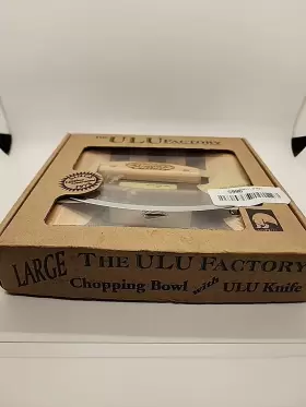 757964333377 ULU Chopping Bowl Knife Alaska Dog Sled Blade #2