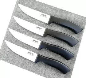 657631956222 UMOGI Ceramic Steak Knives Set Sheaths Box