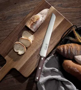 805983775170 UMOGI High Carbon Steel Bread Knife Ultra Shar #2