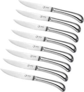 U-SK03M UMOGI Steak Knives Set Shiny Straight Edge Steel