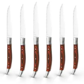 712755971015 UNIHARPA Laguiole Steak Knives Flatware Steel