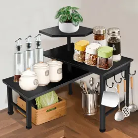 B0DB5TJTLK UNIQCOVOSA Bathroom Counter Organizer Tier Corner