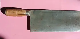 1111832 CHEFS Unnone Forged Meat Cleaver Chopper #3