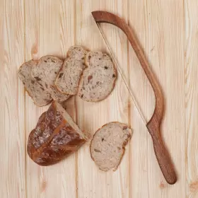 UP-BREAD-1 UPRICHYA Wooden Bow Knife Serrated Bagel Sourdough #3