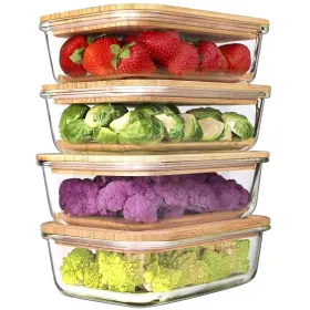 B09YTM3HQ9 URBAN GREEN Glass Containers Lids Airtight Food