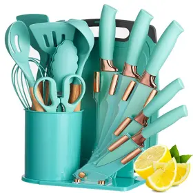 ULK-8 UTAOMLD Kitchen Cooking Utensils Knife Set Holder Block