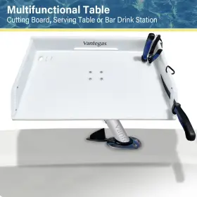 713806661091 VANTEGAS Boat Cutting Board Table Filet Fish #2