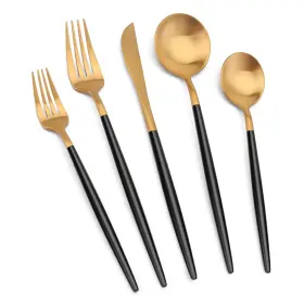 B08Y6G7Z9H VANYS Silverware Set Handle Steel Cutl
