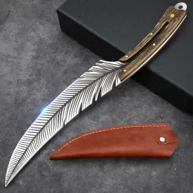 744110521290 VEISKY Sharp Feather Boning Knife Forged High