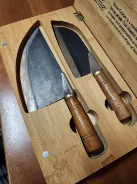 Vctmks VERVE CULTURE Thai Moon Knife Set Chefs Knives Carbon #3