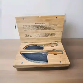 Vctmks VERVE CULTURE Thai Moon Knife Set Chefs Knives Carbon