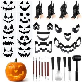 BS-VESICI-4214 VESICI Halloween Pumpkin Carving Carved Pump