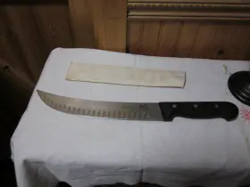 473-10 VICTORINOX Forschner Curved Butcher Knife Switzerland