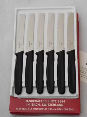 47558 VICTORINOX Fibrox Pro Round Tip Steak Knife Set