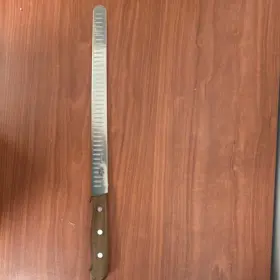 5.4120.30 VICTORINOX Slicer Knife Serrated Edge Wood Handle