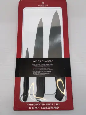 6.7000.3US1 VICTORINOX Swiss Classic Chefs Knife Set Balanced